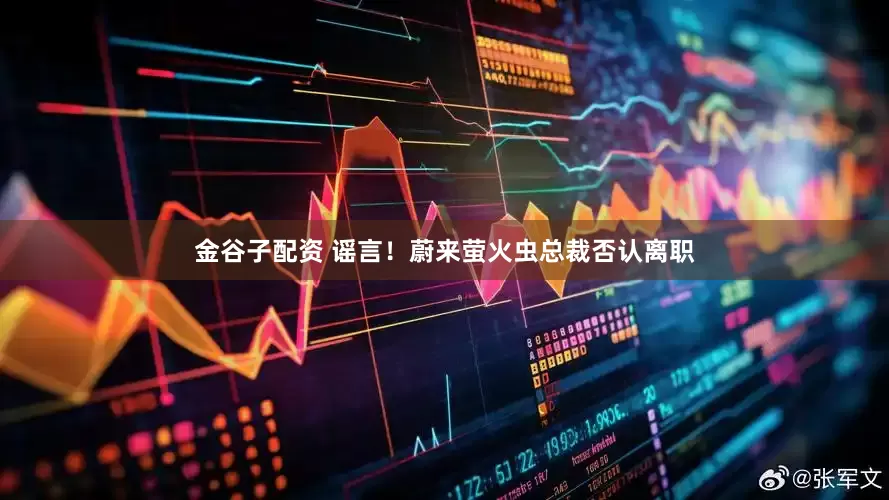 金谷子配资 谣言！蔚来萤火虫总裁否认离职